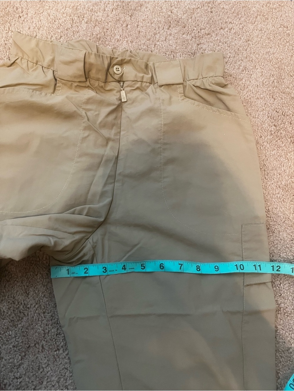 Zip Hers Women’s Trailblazer Hiking Pants in Tan Size M - Picture 7 of 7